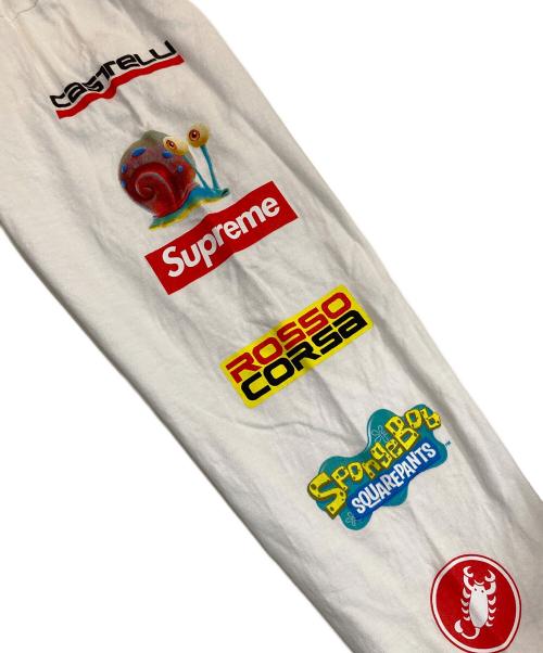 SUPREME（シュプリーム）SUPREME (シュプリーム) SpongeBob Castelli Racing/スポンジボブカステリレーシング ホワイト サイズ:SIZE Mの古着・服飾アイテム