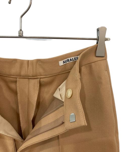 AURALEE（オーラリー）AURALEE (オーラリー) WOOL SERGE SLACKS オレンジ サイズ:1の古着・服飾アイテム