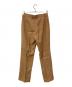 AURALEE (オーラリー) WOOL SERGE SLACKS オレンジ サイズ:1：7000円
