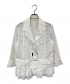 INGEBORGインゲボルグ）の古着「フリルブラウス」｜ホワイト