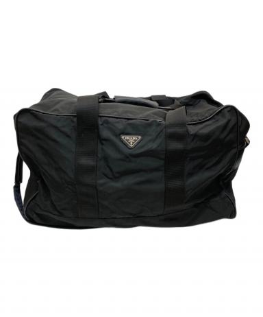 中古・古着通販】PRADA (プラダ) ナイロンボストンバッグ ブラック