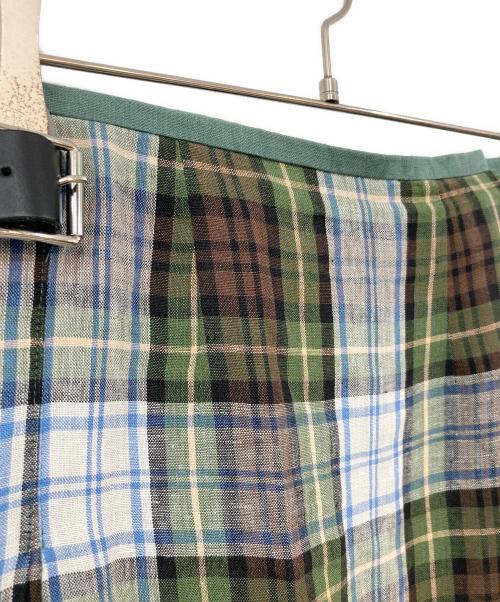 O'NEIL OF DUBLIN（オニールオブダブリン）O'NEIL OF DUBLIN (オニールオブダブリン) チェックスカート グリーン サイズ:6の古着・服飾アイテム