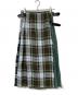 O'NEIL OF DUBLIN（オニールオブダブリン）の古着「チェックスカート」｜グリーン
