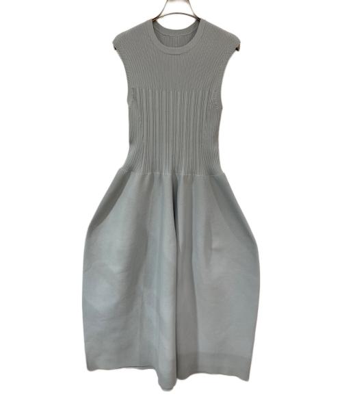 Mystrada（マイストラーダ）Mystrada (マイストラーダ) ノースリーブワンピース グレー サイズ:38の古着・服飾アイテム