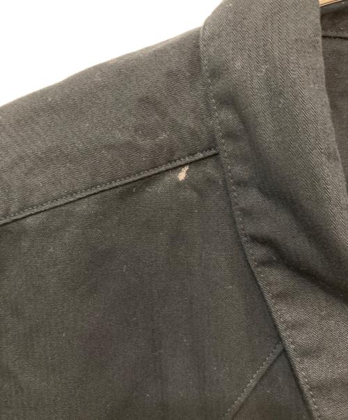FOUNDOUR（ファウンダ）FOUNDOUR (ファウンダ) WESTERN SHIRT ブラック サイズ:3の古着・服飾アイテム