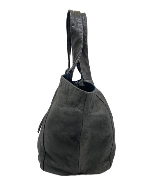 REN（レン）REN (レン) レザーバッグ ブラックの古着・服飾アイテム