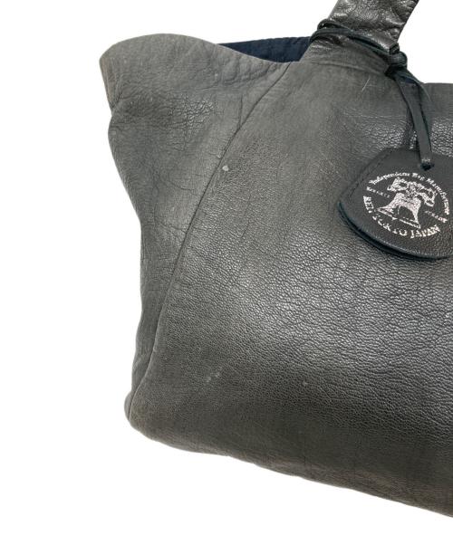 REN（レン）REN (レン) レザーバッグ ブラックの古着・服飾アイテム