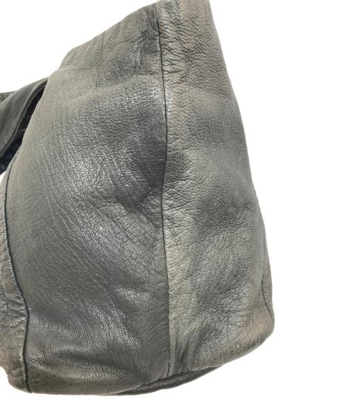 REN（レン）REN (レン) レザーバッグ ブラックの古着・服飾アイテム