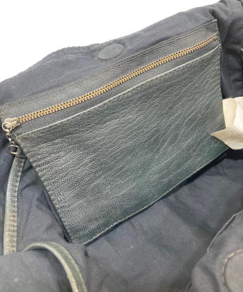 REN（レン）REN (レン) レザーバッグ ブラックの古着・服飾アイテム