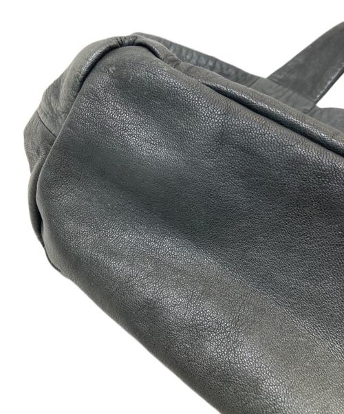 REN（レン）REN (レン) レザーバッグ ブラックの古着・服飾アイテム