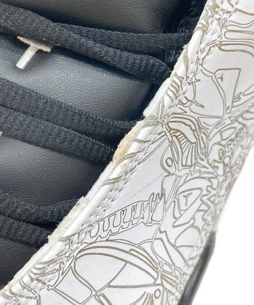 NIKE（ナイキ）NIKE (ナイキ) Jordan Dub Zero White Thunder/ジョーダンダブゼロホワイトサンダー ブラック×ホワイト サイズ:SIZE 26.5cmの古着・服飾アイテム