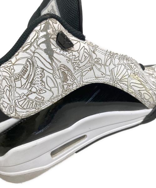NIKE（ナイキ）NIKE (ナイキ) Jordan Dub Zero White Thunder/ジョーダンダブゼロホワイトサンダー ブラック×ホワイト サイズ:SIZE 26.5cmの古着・服飾アイテム
