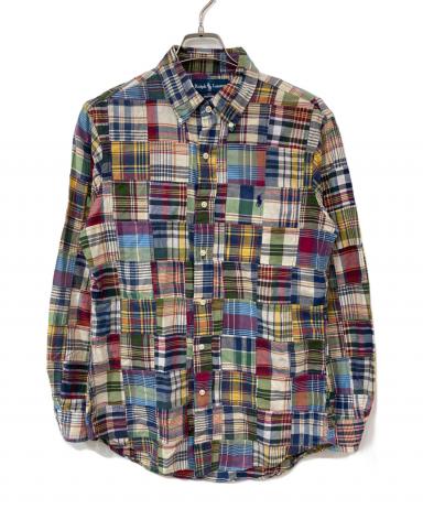 中古・古着通販】RALPH LAUREN (ラルフローレン) パッチワークシャツ