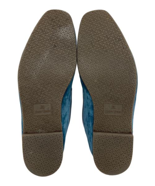JOHN LOBB（ジョンロブ）JOHN LOBB (ジョンロブ) スウェードローファー ブルー サイズ:7 1/2の古着・服飾アイテム