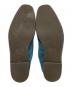中古・古着 JOHN LOBB (ジョンロブ) スウェードローファー ブルー サイズ:7 1/2：33000円