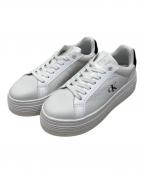 Calvin Klein Jeansカルバンクラインジーンズ）の古着「ローカットスニーカー」｜ホワイト