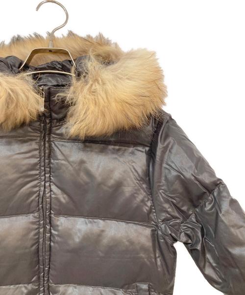 DUVETICA（デュベティカ）DUVETICA (デュベティカ) ファー付きダウンジャケット ブラック サイズ:SIZE 36の古着・服飾アイテム