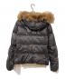 DUVETICA (デュベティカ) ファー付きダウンジャケット ブラック サイズ:SIZE 36：10000円