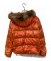 DUVETICA (デュベティカ) ファー付きダウンジャケット オレンジ サイズ:SIZE 42：8000円
