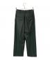 uncrave (アンクレイヴ) カレンダードツイル サスペンダー テーパード パンツ グリーン：4000円