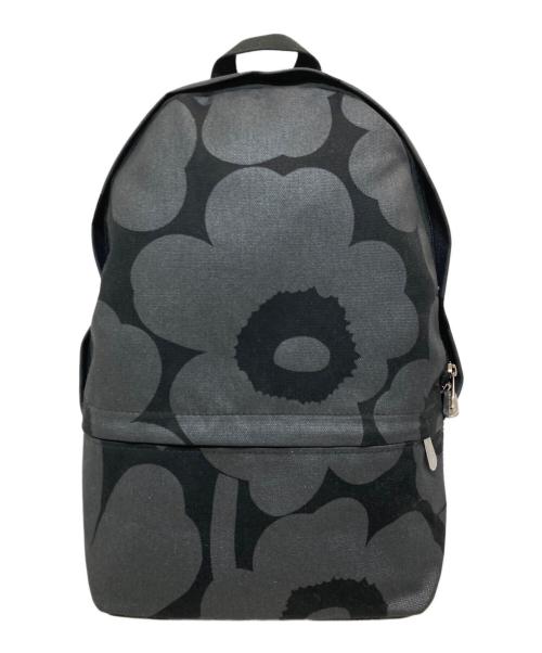 marimekko（マリメッコ）marimekko (マリメッコ) Pieni Unikko Enni Wx リュック/ピエニウニッコエンニ ブラックの古着・服飾アイテム