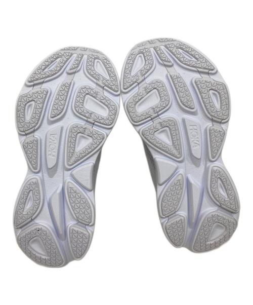 HOKAONEONE（ホカオネオネ）HOKAONEONE (ホカオネオネ) W BONDI 8 ホワイト サイズ:24cmの古着・服飾アイテム