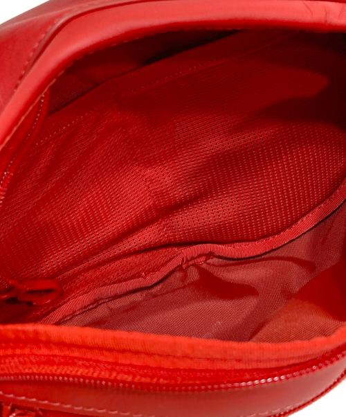 SUPREME（シュプリーム）SUPREME (シュプリーム) Leather Waist Bag/レザーウエストバッグ レッドの古着・服飾アイテム