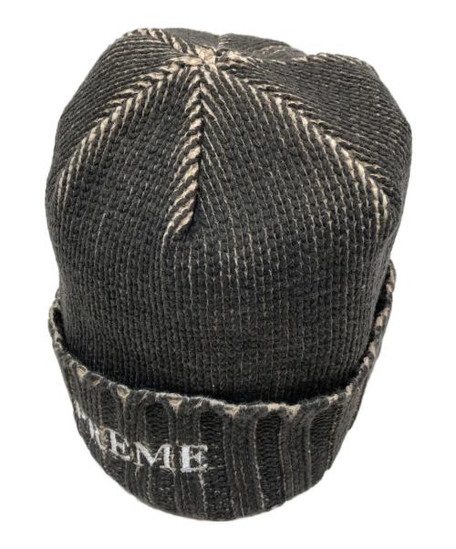 SUPREME（シュプリーム）SUPREME (シュプリーム) OVERPRINT BEANIE/オーバープリントビーニー ブラックの古着・服飾アイテム