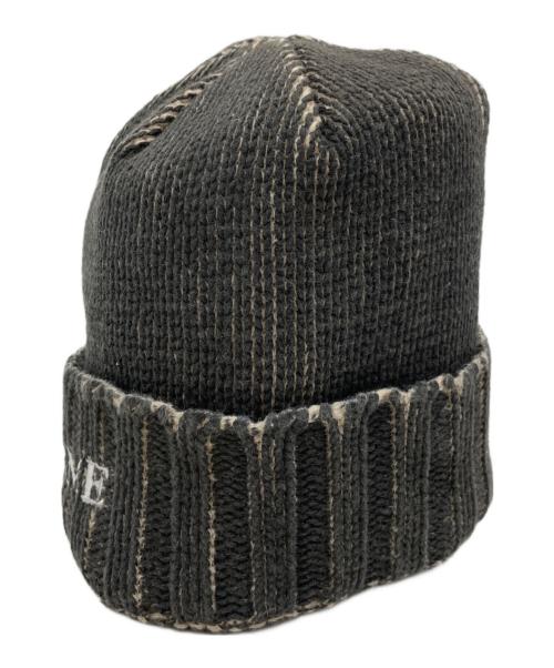 SUPREME（シュプリーム）SUPREME (シュプリーム) OVERPRINT BEANIE/オーバープリントビーニー ブラックの古着・服飾アイテム