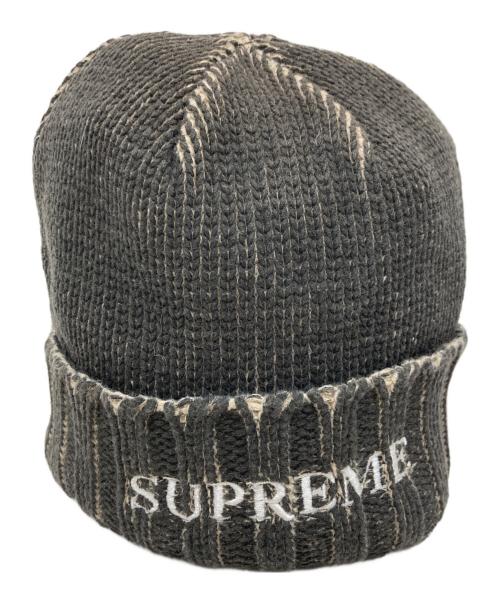 SUPREME（シュプリーム）SUPREME (シュプリーム) OVERPRINT BEANIE/オーバープリントビーニー ブラックの古着・服飾アイテム