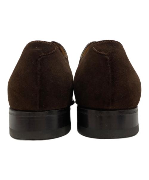 ENZO BONAFE（エンツォボナフェ）ENZO BONAFE (エンツォボナフェ) スエードストレートチップシューズ ブラウン サイズ:6の古着・服飾アイテム