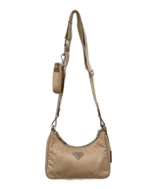 PRADA（プラダ）PRADA (プラダ) Re-Edition 2005 Re-Nylon/リエディション2005リナイロン ベージュの古着・服飾アイテム