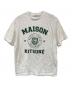 maison kitsune（メゾンキツネ）の古着「プリントTシャツ」｜ホワイト