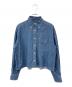 SLOBE IENA（スローブ イエナ）の古着「LE DENIMライトオンスクロップドシャツ」｜インディゴ