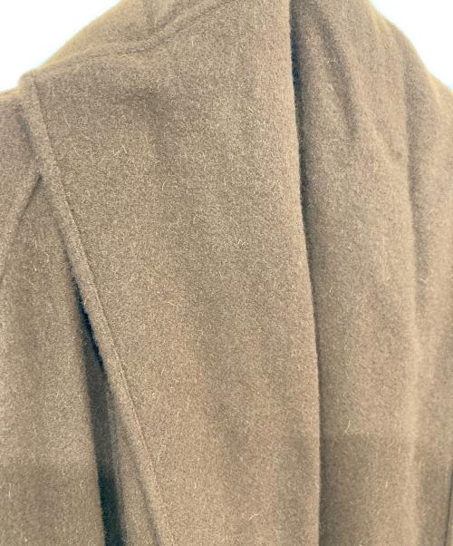 HERMES（エルメス）HERMES (エルメス) カシミヤストールコート ブラウン サイズ:42の古着・服飾アイテム