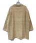 CHANEL (シャネル) ツイードCCマークボタンコート ベージュ サイズ:42：50000円