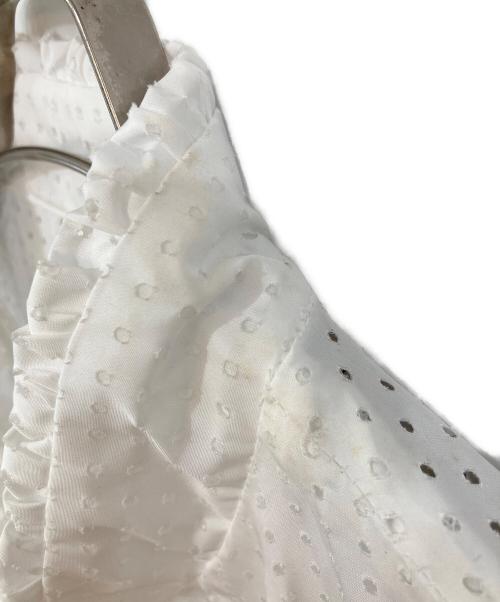 MARINA RINALDI（マリナリナルディ）MARINA RINALDI (マリナリナルディ) ジップジャケット ホワイト サイズ:21 未使用品の古着・服飾アイテム