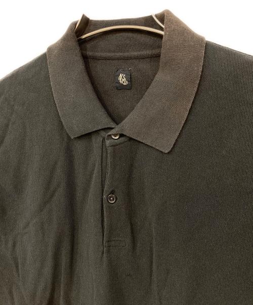 KAPTAIN SUNSHINE（キャプテンサンシャイン）KAPTAIN SUNSHINE (キャプテンサンシャイン) Polocollar Knit Shirt ブラック サイズ:38の古着・服飾アイテム