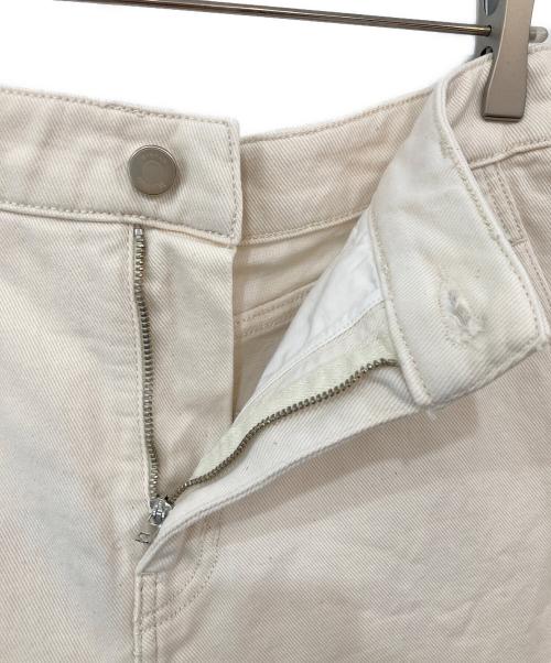 Max Mara Studio（マックスマーラ ストゥディオ）Max Mara Studio (マックスマーラ ストゥディオ) デニムパンツ ホワイト サイズ:SIZE 44の古着・服飾アイテム