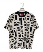 SUPREMEシュプリーム）の古着「Spellout S/S Top/スペルアウト S/Sトップ」｜ブラック