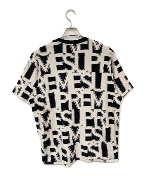 SUPREME（シュプリーム）SUPREME (シュプリーム) Spellout S/S Top/スペルアウト S/Sトップ ブラック サイズ:SIZE Mの古着・服飾アイテム