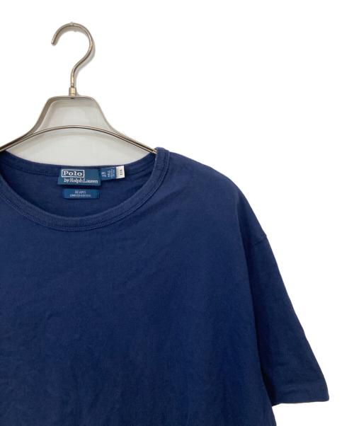 POLO RALPH LAUREN（ポロ・ラルフローレン）POLO RALPH LAUREN (ポロ・ラルフローレン) BEAMS (ビームス) 別注 T-SHIRT ネイビー サイズ:XXLの古着・服飾アイテム