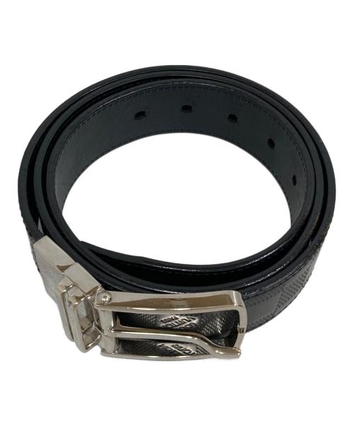 LOUIS VUITTON（ルイ ヴィトン）LOUIS VUITTON (ルイ ヴィトン) サンチュール ボストンベルト ブラックの古着・服飾アイテム