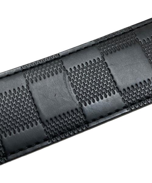 LOUIS VUITTON（ルイ ヴィトン）LOUIS VUITTON (ルイ ヴィトン) サンチュール ボストンベルト ブラックの古着・服飾アイテム