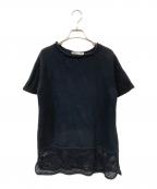 ALEXANDER WANGアレキサンダー・ワン）の古着「メッシュ切替スウェット」｜ブラック