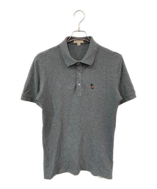 BURBERRY BRIT（バーバリーブリット）BURBERRY BRIT (バーバリーブリット) ポロシャツ グレー サイズ:SIZE Mの古着・服飾アイテム