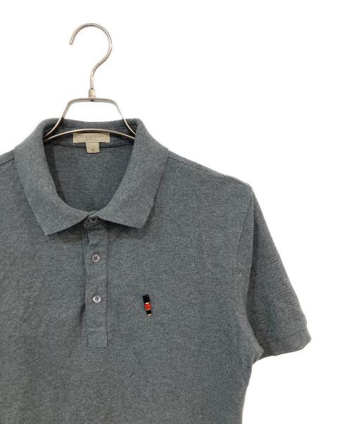 BURBERRY BRIT（バーバリーブリット）BURBERRY BRIT (バーバリーブリット) ポロシャツ グレー サイズ:SIZE Mの古着・服飾アイテム