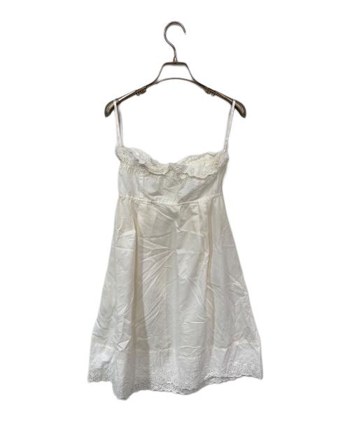 BURBERRY BLUE LABEL（バーバリーロンドンブルーレーベル）BURBERRY BLUE LABEL (バーバリーロンドンブルーレーベル) ノースリーブワンピース グレー サイズ:38の古着・服飾アイテム