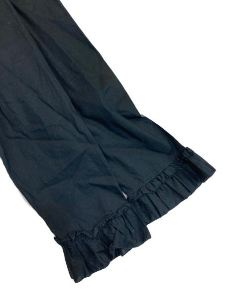 PINK HOUSE（ピンクハウス）PINK HOUSE (ピンクハウス) フリルブラウス ブラック サイズ:記載なしの古着・服飾アイテム