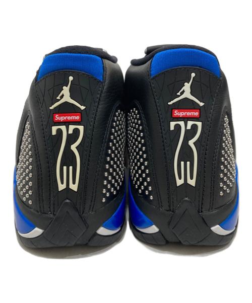 NIKE（ナイキ）NIKE (ナイキ) SUPREME (シュプリーム) Air Jordan 14 Retro ブラック サイズ:27.5cmの古着・服飾アイテム